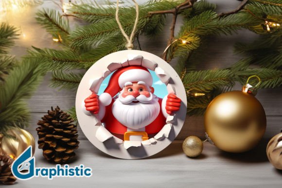 3D Santa Christmas Ornament Front 68: A Designer's Real-World Review
