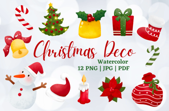 Christmas Derocation Clipart Review