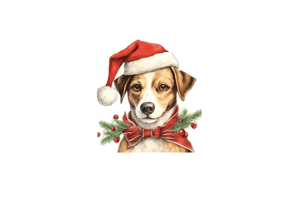 Jack Russel Christmas Card Review for Illustrations