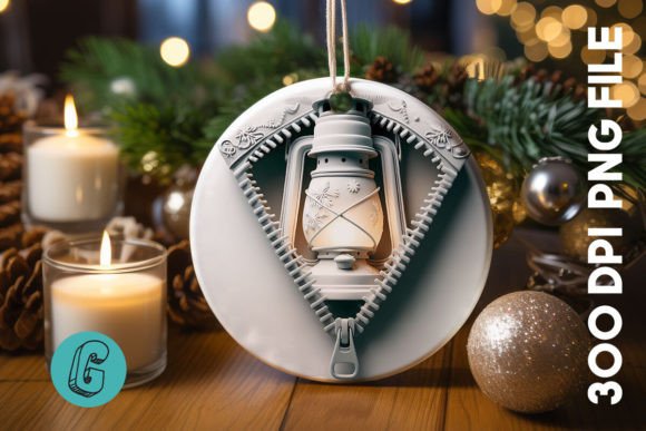 Unzipped Christmas Ornament PNG 14: A Review for Crafters & Illustrations